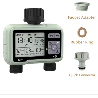 The Secret to a Lush Garden with Zero Effort: Super Timing System 2-Outlet Water Timer